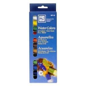  Loew Cornell Watercolor Tube Set of 12   Size 6 cc 