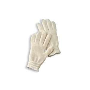   Heavy Weight Polyester/Cotton Seamless String Gloves With Knit Wrist