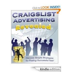 CRAIGSLIST ADVERTISING REVEALED   DISCOVER SIMPLE STRATEGIES FOR 