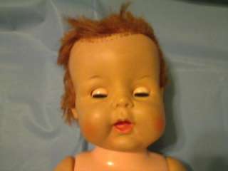 VINTAGE 18 BABY DOLL WITH OPEN & CLOSE EYES  
