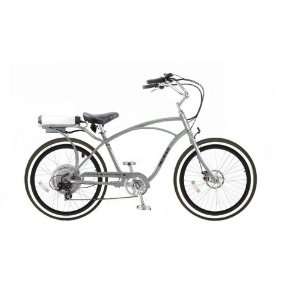  Pedego Silver Comfort Cruiser Classic Electric Bike with 
