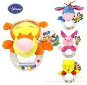  Winnie the Pooh + Tigger + Piglet+ Eeyore Hand Puppet Handbell  