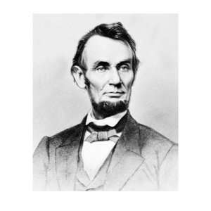 Portrait of Abraham Lincoln, Civil War Premium Giclee Poster Print 