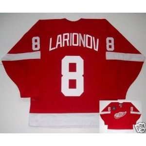 Igor Larionov Red Wings 1997 Stanley Cup Jersey New   Medium