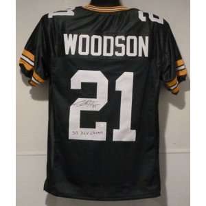 Charles Woodson Autographed Green Bay Packers Jersey w/SB XLV Champs