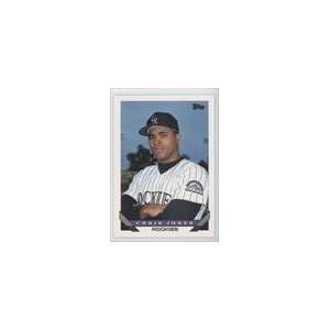  1993 Topps Traded #102T   Chris Jones Sports Collectibles