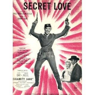 Secret Love Vintage 1953 Sheet Music from Calamity Jane with Doris 