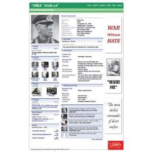  Erwin Rommel WWII FARCE Book Poster: Office Products