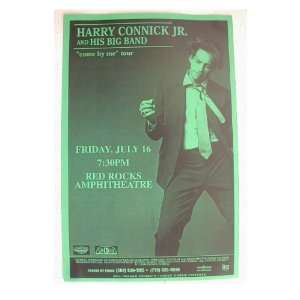  Harry Connick Jr Handbill Poster Great Shot of Him Dancing Jr 