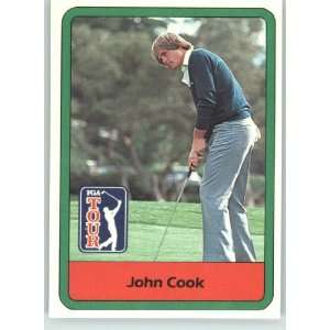  1982 Donruss Golf #25 John Cook RC   PGA Tour (RC   Rookie 