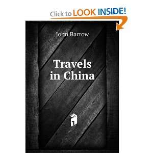  Travels in China John Barrow Books