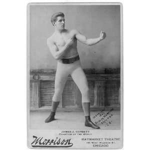  James John Corbett,1866 1933,Gentleman Jim,Boxer