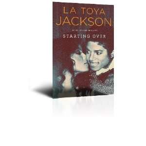  Autographed Starting Over La Toya Jackson Books