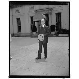 Reprint Governor Lloyd Stark visits the White House. Washington, D.C 