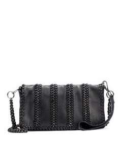Linea Pelle   Jules Chain Crossbody Bag/Black