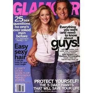  February 2008 Kate Hudson & Matthew McConaughey Glamour Books