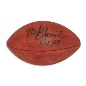  Autographed Mel Blount NFL Football Inscribed HOF 89 