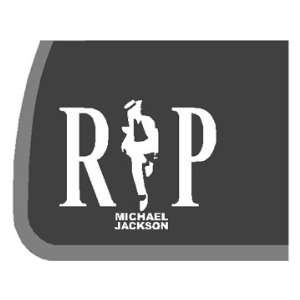 Michael Jackson RIP Car Decal / Sticker