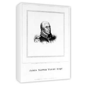 James Napper Tandy, engraved by James Heath,   Canvas 