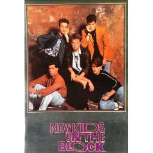 NEW KIDS ON THE BLOCK Mint Sealed GROUP BAND Poster (LARGE 