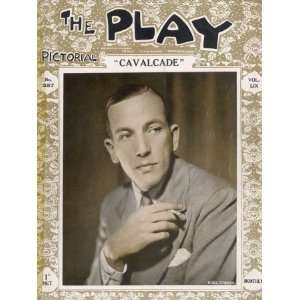 Noel Coward at the Time of His Play Cavalcade in 1931 Premium 