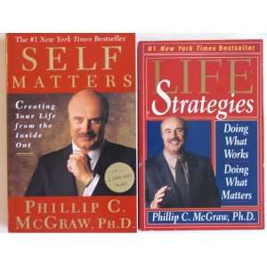  Phillip C. McGraw PhD Life and Self 2 Book Set  Life 