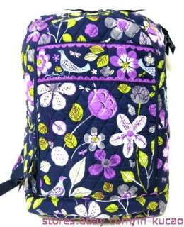 Vera Bradley Laptop Backpack style in Floral Nightingale Handbag 