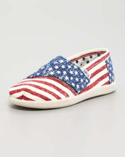 Stars and Striped Canvas Shoe, Tiny