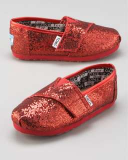 Red Glitter Shoe, Tiny