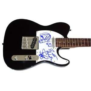  Iggy Pop & The Stooges Autographed Signed Guitar & Sketch 