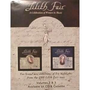  Lillith Fair Sarah Mclachlan Poster and hdbl Everything 