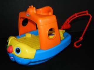 Fisher Price Little People Fishing Boat with Sounds and Music  