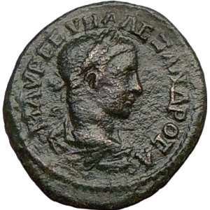 SEPTIMIUS SEVERUS Nicaea Bythinia193AD Ancient Roman Coin 3 legionary 