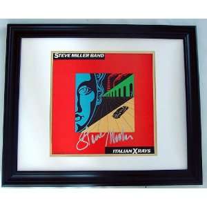 STEVE MILLER Autographed Framed Signed LP Flat PSA/DNA