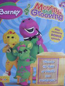 Barney and Friends Moving And Grooving New DVD SEALED  