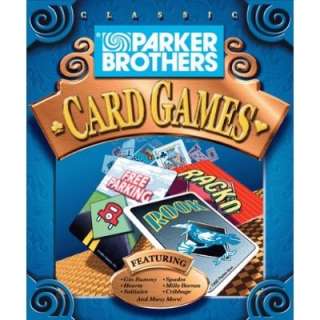 Parker Brothers Classic Card Games PC New Sealed 76930995181  
