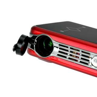 LCD MP6 Player and Portable Mini Multimedia Projector with AV IN 