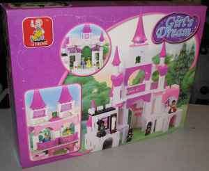 Sluban Building Blocks Girls Dream Castle 508 PC Set New Legos  
