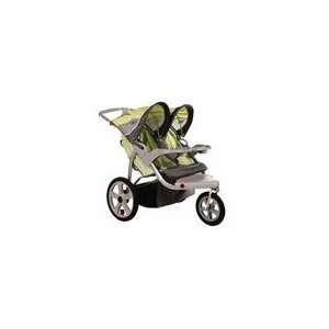 InSTEP Safari Swivel Double Jogging Stroller Baby