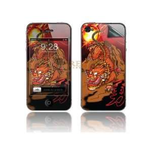    iPhone 4 Smart Touch Skin   Dragon Cell Phones & Accessories
