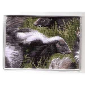   Check Card Gift Card Drivers License Holder Skunk 