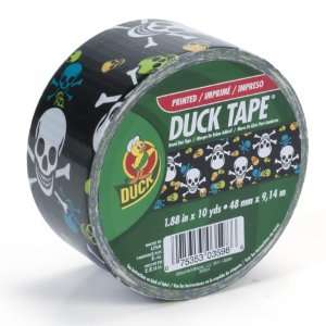 com Duck Brand 280422 1.88 Inch by 10 Yards Skulls Printed Duct Tape 