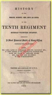   Regiment Michigan Volunteer Infantry   Civil War History   Book on CD