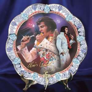  Elvis Presley Hawaiian Treasures Collector Plate by The 