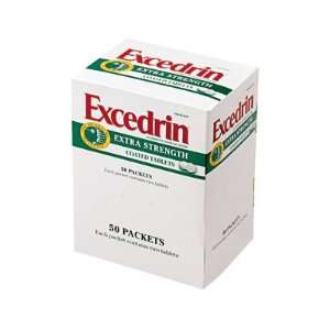  Excedrin Extra Strength Pain Reliever, 2/PK, 50/BX: Health 
