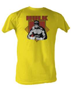 Licensed Hulk Hogan Flexing Adult Shirt S 2XL  