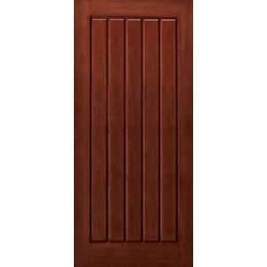  Exterior Door: Fiberglass One Panel Plank: Home 