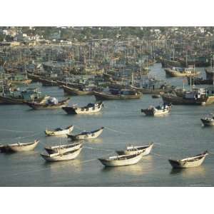 Fishing Boats, Mui Ne, Vietnam, Indochina, Southeast Asia, Asia 