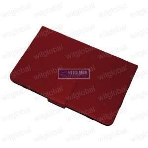 com red folio leather case cover +film for 7 kobo vox android tablet 