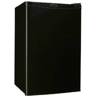   Cubic Foot Designer Compact All Refrigerator, Black by Danby